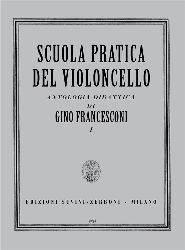 Scuola Pratica Del Violoncello  - Antologia Didattica Vol 1 - noty na violoncello